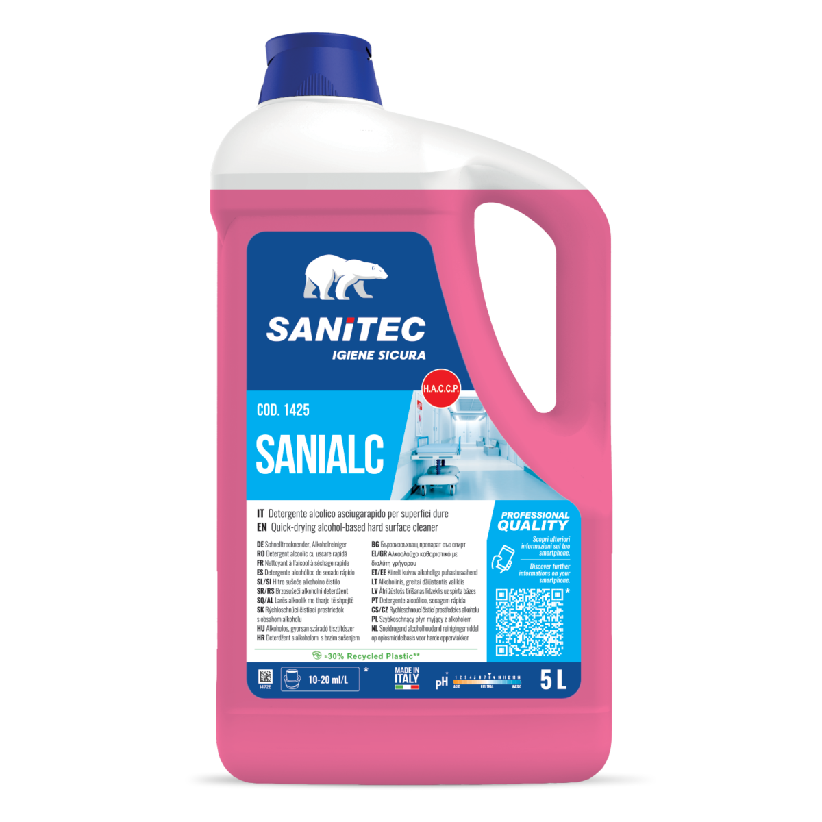 DET.lt. 5 SANIALC PAVIMENTI ASCIUGARAPIDO SANITEC 1425