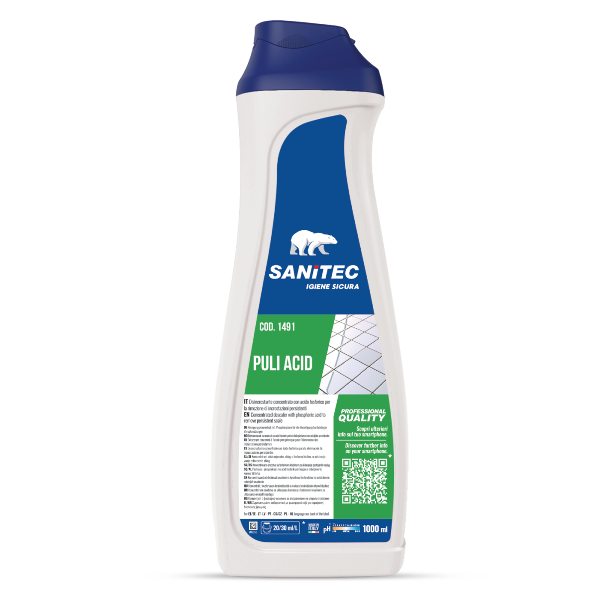 DET.lt. 1 PULIACID 1491 SANITEC