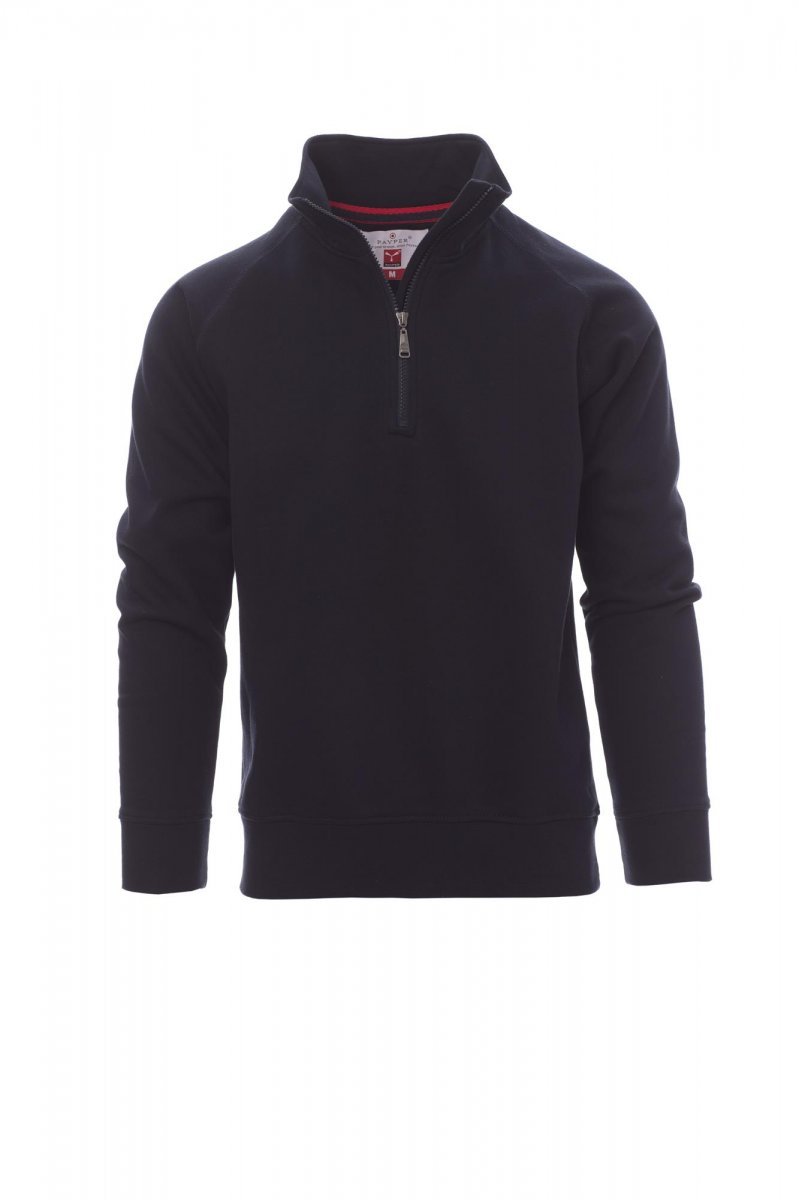 MAGLIONE FELPA CON MEZZA ZIP MIAMI + PAYPER