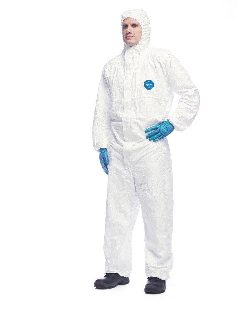 DUPONT TUTA MONOUSO TYVEK CLASSIC XPERT CHF5 CAT III TIPO 5-6