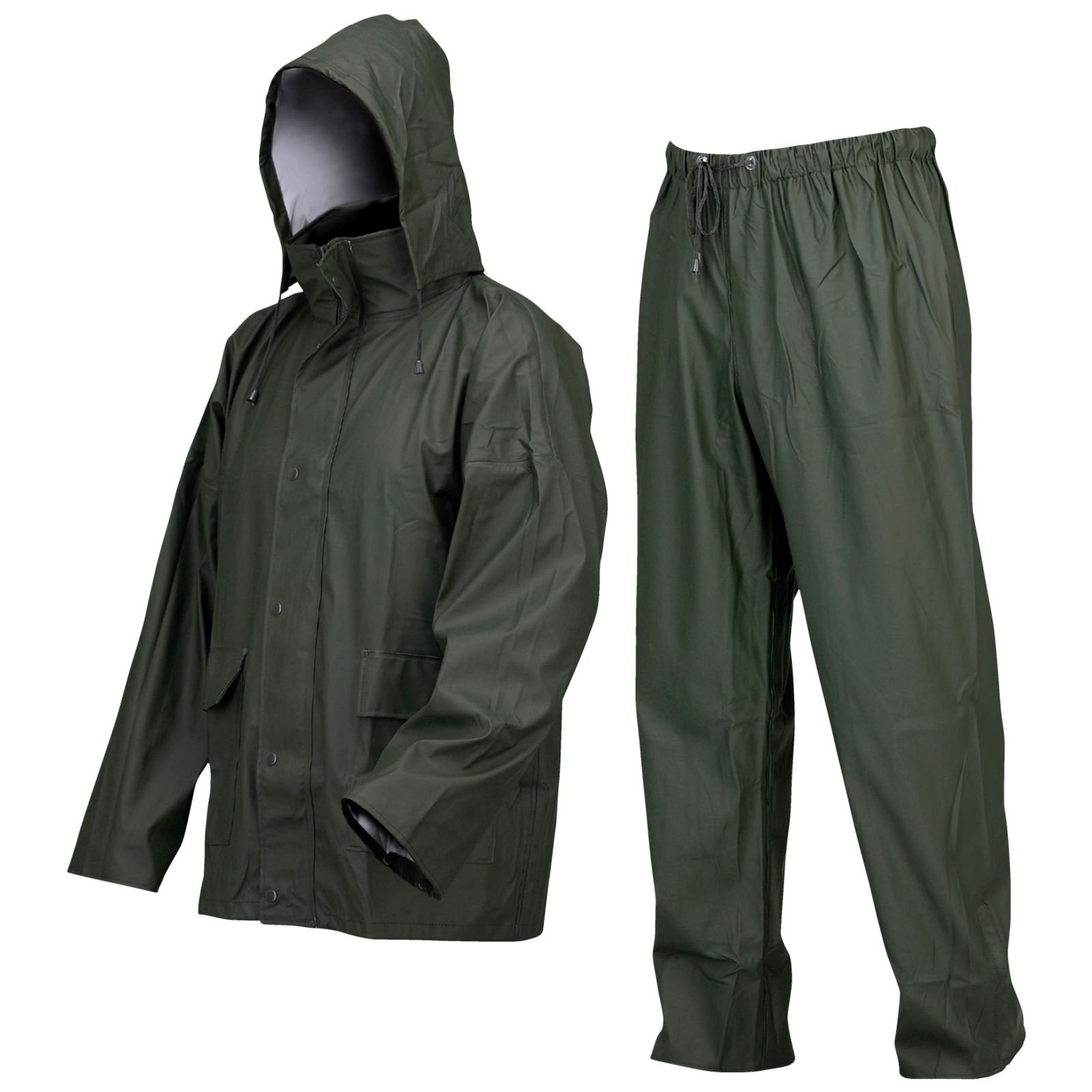 IMPERMEABILE POLIURETANO COMPLETO GIACCA + PANTALONE 00209 LLUVIA