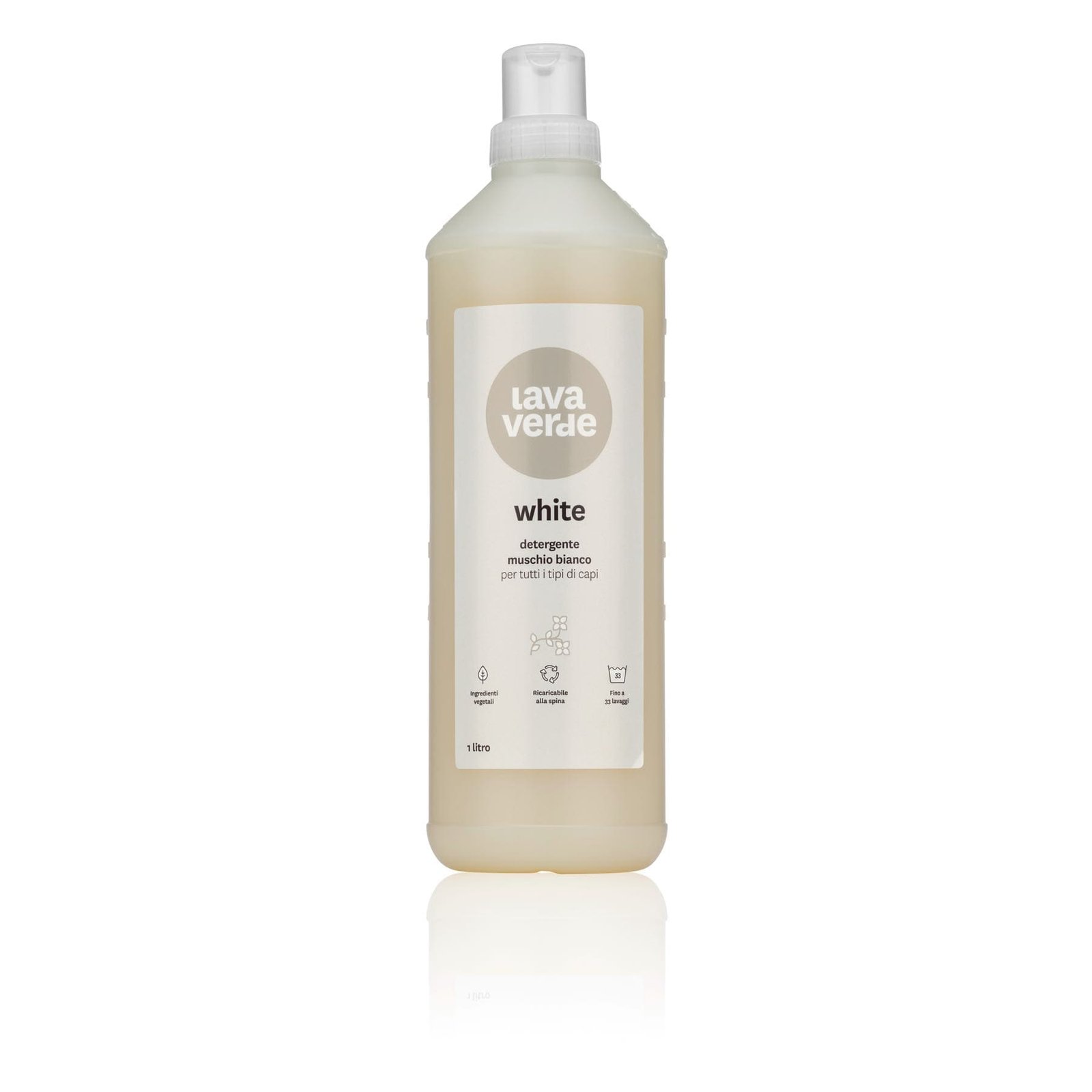 LAVAVERDE DETERSIVO LAVATRICE WHITE LT.1